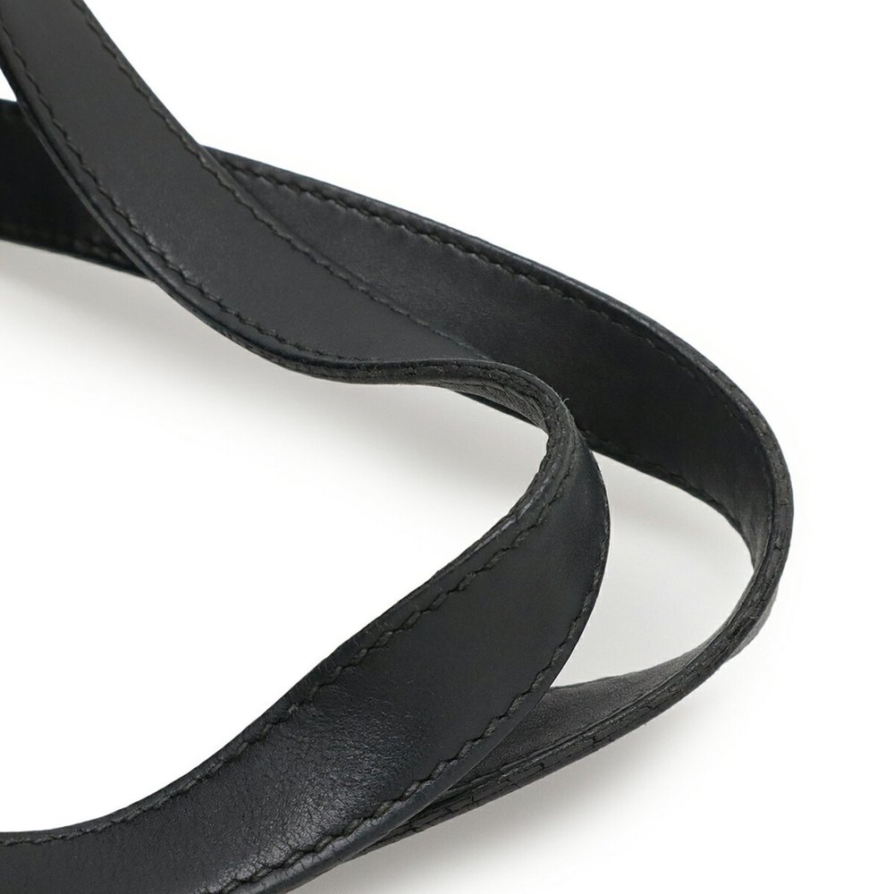 GUCCI Black Leather Shoulder Bag - Picture 6 of 9